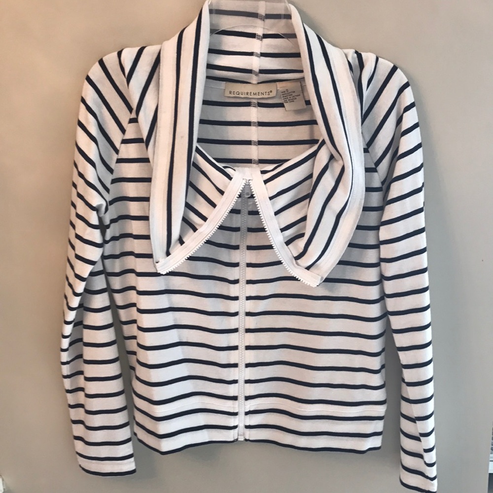 Requirements Zip Up Cardigan